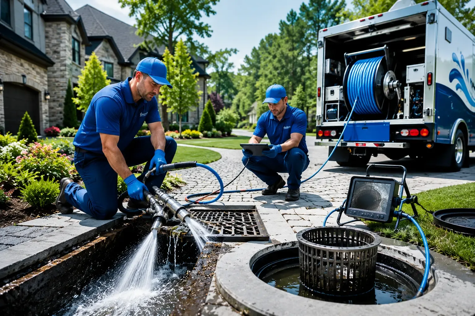 Local outdoor drain cleaning professionals in Berryton, KS